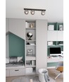 Fit 3 Sort/Grafit loftslampe - Ø14 cm, E14, 230V, uden lyskilde