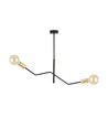 Bolt 2 Sort/Guld loftslampe - E27, 230V, uden lyskilde