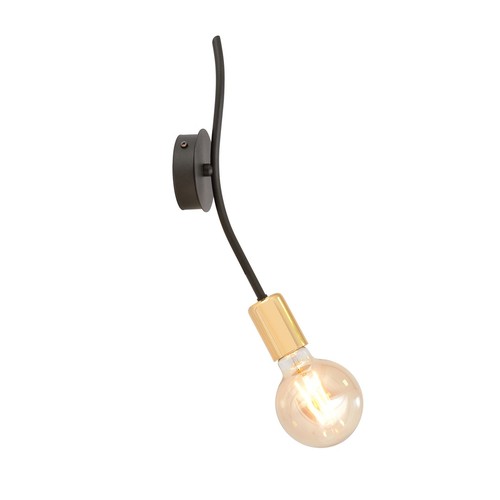 Bolt K1 Sort/Guld loftslampe - E27, 230V, uden lyskilde