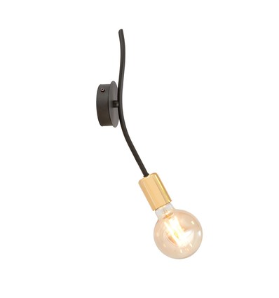 Bolt K1 Sort/Guld loftslampe - E27, 230V, uden lyskilde