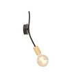 Bolt K1 Sort/Guld loftslampe - E27, 230V, uden lyskilde