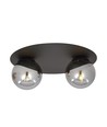 Solar 2 Sort/Grafit loftslampe - Ø14 cm, E14, 230V, uden lyskilde