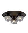 Solar 3 Sort/Grafit loftslampe - Ø14 cm, E14, 230V, uden lyskilde