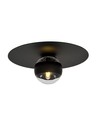 Solar 1 Sort/Stribe loftslampe - Ø14 cm, E14, 230V, uden lyskilde