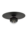 Solar 1 Sort/Stribe loftslampe - Ø14 cm, E14, 230V, uden lyskilde