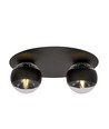 Solar 2 Sort/Stribe loftslampe - Ø14 cm, E14, 230V, uden lyskilde