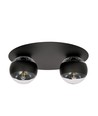 Solar 2 Sort/Stribe loftslampe - Ø14 cm, E14, 230V, uden lyskilde