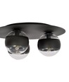 Solar 3 Sort/Stribe loftslampe - Ø14 cm, E14, 230V, uden lyskilde