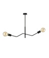 Frix 2 Sort loftslampe - E27, 230V, uden lyskilde