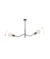 Frix 2 Sort loftslampe - E27, 230V, uden lyskilde