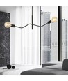 Frix 2 Sort loftslampe - E27, 230V, uden lyskilde