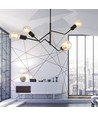 Frix 4 Sort loftslampe - E27, 230V, uden lyskilde