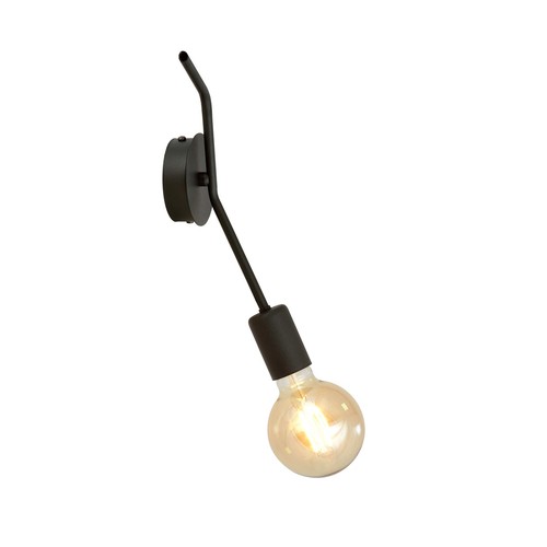 Frix K1 Sort loftslampe - E27, 230V, uden lyskilde