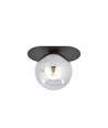 Plaza 1 Sort/Grafit loftslampe - Ø14 cm, E14, 230V, uden lyskilde