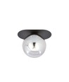 Plaza 1 Sort/Grafit loftslampe - Ø14 cm, E14, 230V, uden lyskilde