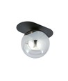 Plaza 1 Sort/Grafit loftslampe - Ø14 cm, E14, 230V, uden lyskilde