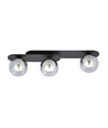 Plaza 3 Sort/Grafit loftslampe - Ø14 cm, E14, 230V, uden lyskilde