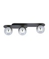 Plaza 3 Sort/Grafit loftslampe - Ø14 cm, E14, 230V, uden lyskilde