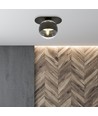 Plaza 1 Sort/Stribe loftslampe - Ø14 cm, E14, 230V, uden lyskilde