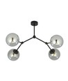 Space 4 Sort/Grafit loftslampe - Ø14 cm, E14, 230V, uden lyskilde