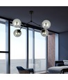 Space 4 Sort/Grafit loftslampe - Ø14 cm, E14, 230V, uden lyskilde