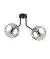 Nova 2 Sort/Grafit loftslampe - Ø14 cm, E14, 230V, uden lyskilde