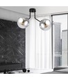Nova 2 Sort/Grafit loftslampe - Ø14 cm, E14, 230V, uden lyskilde