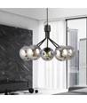 Nova 5 Sort/Grafit pendellampe - Ø14 cm, E14, 230V, uden lyskilde