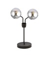 Nova LN2 Sort/Grafit bordlampe - Ø14 cm, E14, 230V, uden lyskilde