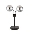 Nova LN2 Sort/Grafit bordlampe - Ø14 cm, E14, 230V, uden lyskilde