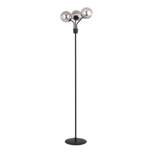 Nova LP3 Sort/Grafit gulvlampe - Ø14 cm, E14, 230V, uden lyskilde