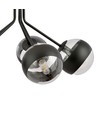 Nova 5 Sort/Stribe pendellampe - Ø14 cm, E14, 230V, uden lyskilde