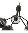 Nova 5 Sort/Stribe pendellampe - Ø14 cm, E14, 230V, uden lyskilde
