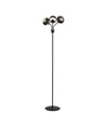 Nova LP3 Sort/Stribe gulvlampe - Ø14 cm, E14, 230V, uden lyskilde