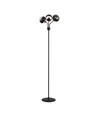 Nova LP3 Sort/Stribe gulvlampe - Ø14 cm, E14, 230V, uden lyskilde