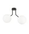 Nova 2 Sort/Opal loftslampe - Ø15 cm, E14, 230V, uden lyskilde