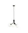 Nova 4 Sort/Opal pendellampe - Ø15 cm, E14, 230V, uden lyskilde
