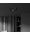 Kenno 1 Sort loftslampe - GU10, 230V, uden lyskilde