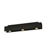 Kenno 3 Sort loftslampe - GU10, 230V, uden lyskilde
