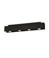 Kenno 4 Sort loftslampe - GU10, 230V, uden lyskilde