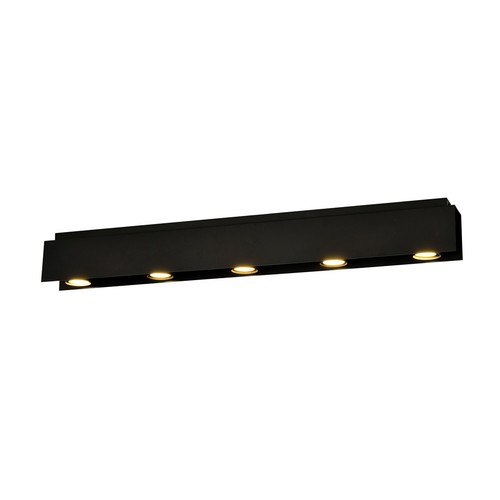 Kenno 5 Sort loftslampe - GU10, 230V, uden lyskilde