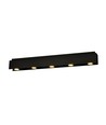 Kenno 5 Sort loftslampe - GU10, 230V, uden lyskilde