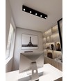 Kenno 5 Sort loftslampe - GU10, 230V, uden lyskilde