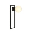 Imago 1A Sort/Opal loftslampe - Ø15 cm, E14, 230V, uden lyskilde