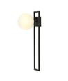 Imago 1C Sort/Opal loftslampe - Ø15 cm, E14, 230V, uden lyskilde