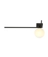 Imago 1F Sort/Opal loftslampe - Ø15 cm, E14, 230V, uden lyskilde