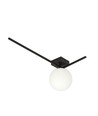 Imago 1F Sort/Opal loftslampe - Ø15 cm, E14, 230V, uden lyskilde
