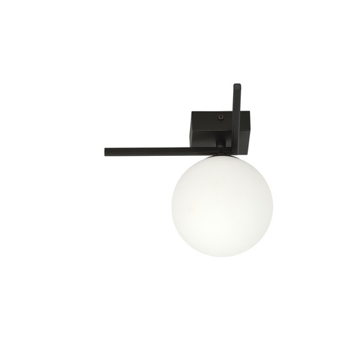 Imago 1G Sort/Opal loftslampe - Ø15 cm, E14, 230V, uden lyskilde
