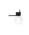 Imago 1G Sort/Opal loftslampe - Ø15 cm, E14, 230V, uden lyskilde