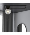 Imago 1B Sort/Grafit loftslampe - Ø14 cm, E14, 230V, uden lyskilde